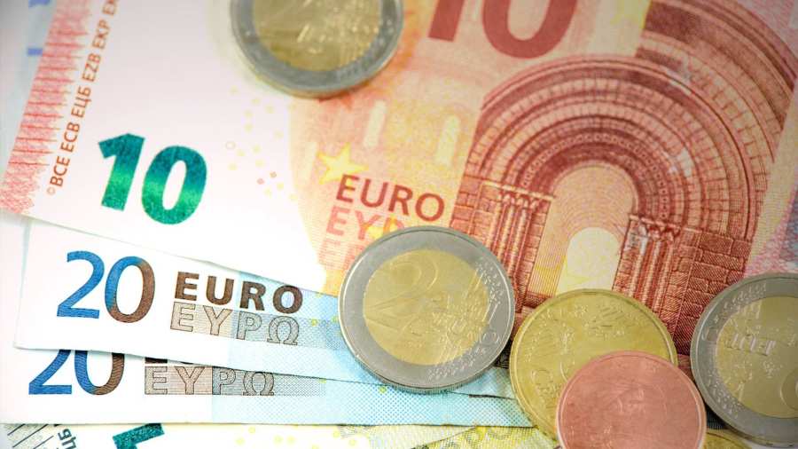 briefgeld euro budget