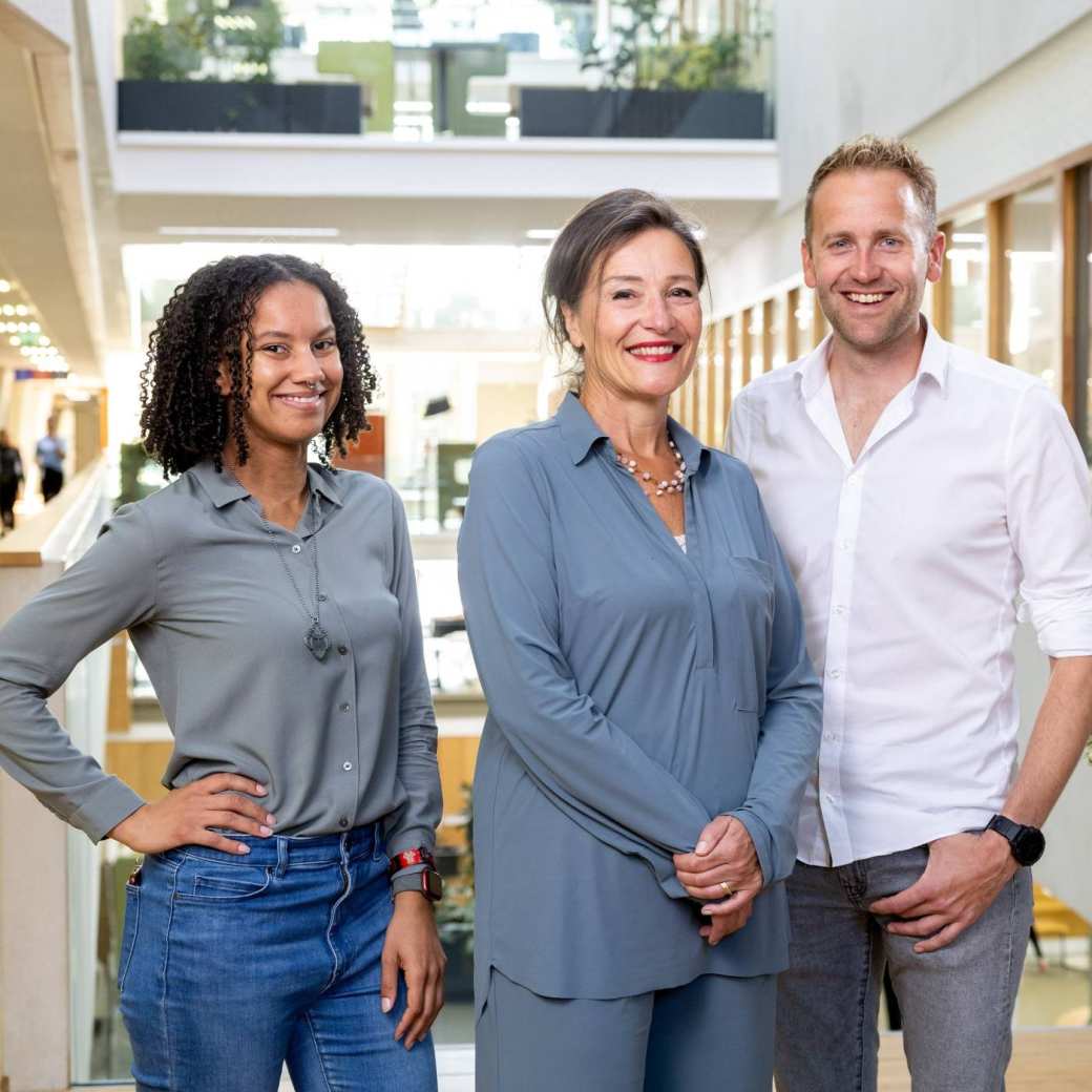 Groep medewerkers van de HAN