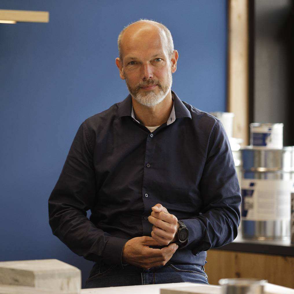 Cursist en masterstudent Dennis ter Veldhuis portretfoto