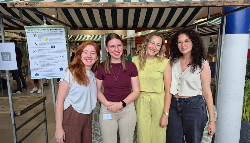 Studenten PZW -project Vertelvaardigheden bij gehoorverlies 19 juni 25