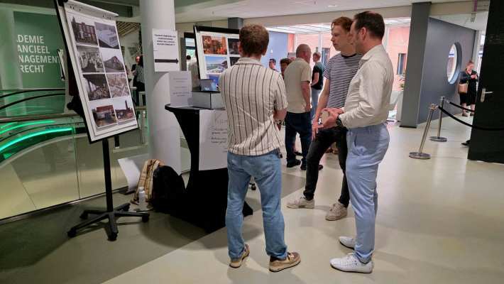 Foto gemaakt tijdens het event Circulaire Oogst op 26 juni 2025. Dit event is halfjaarlijks en vormt de afsluiting van de minor Circulaire Economie.