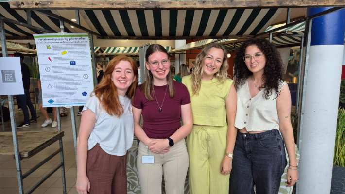 Studenten PZW  -project Vertelvaardigheden bij gehoorverlies 19 juni 25