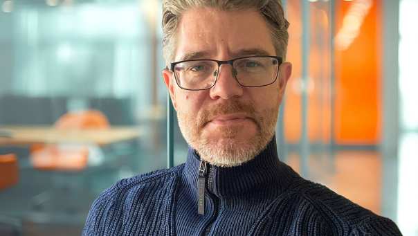 Portret van HAN's AI Officer Martijn Hendriks t.b.v. de AI-Hub Live