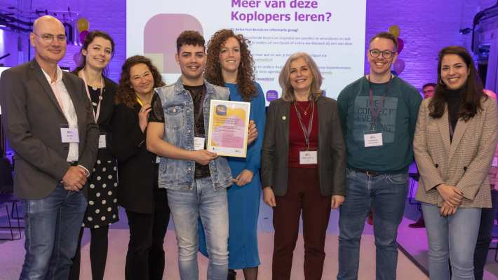 Foto van de koplopersbijeenkomst in Amersfoort met het ministerie van VWS voor het Leerwerktraject in de Zorg voor statushouders