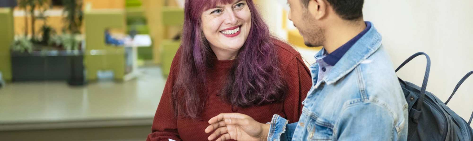 fotoshoot voor deeltijd en masters, docent leraar engels