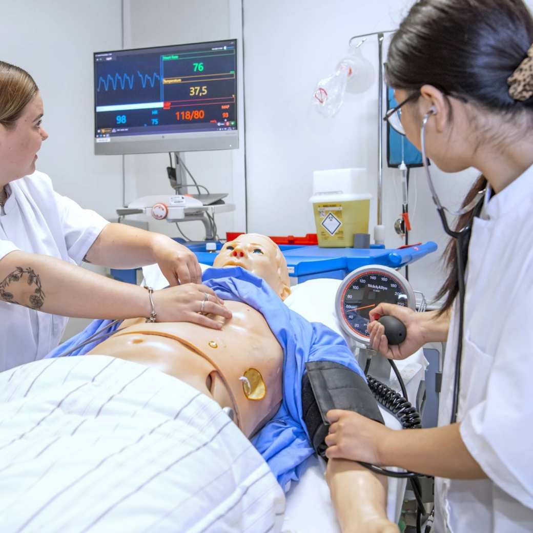 Studenten maken hartfilmpje BMH