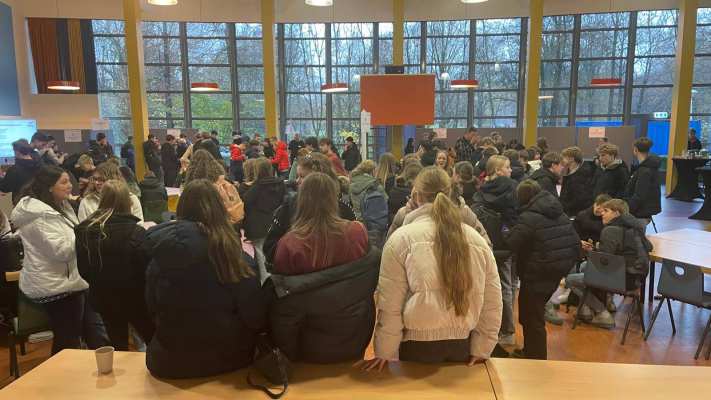 3 havo technasium klassen bezoeken de HAN.