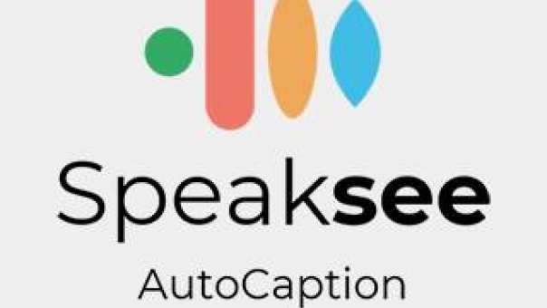 Logo van de applicatie Speaksee