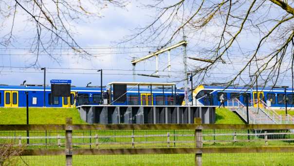 Train station at arnhem presikhaaf 