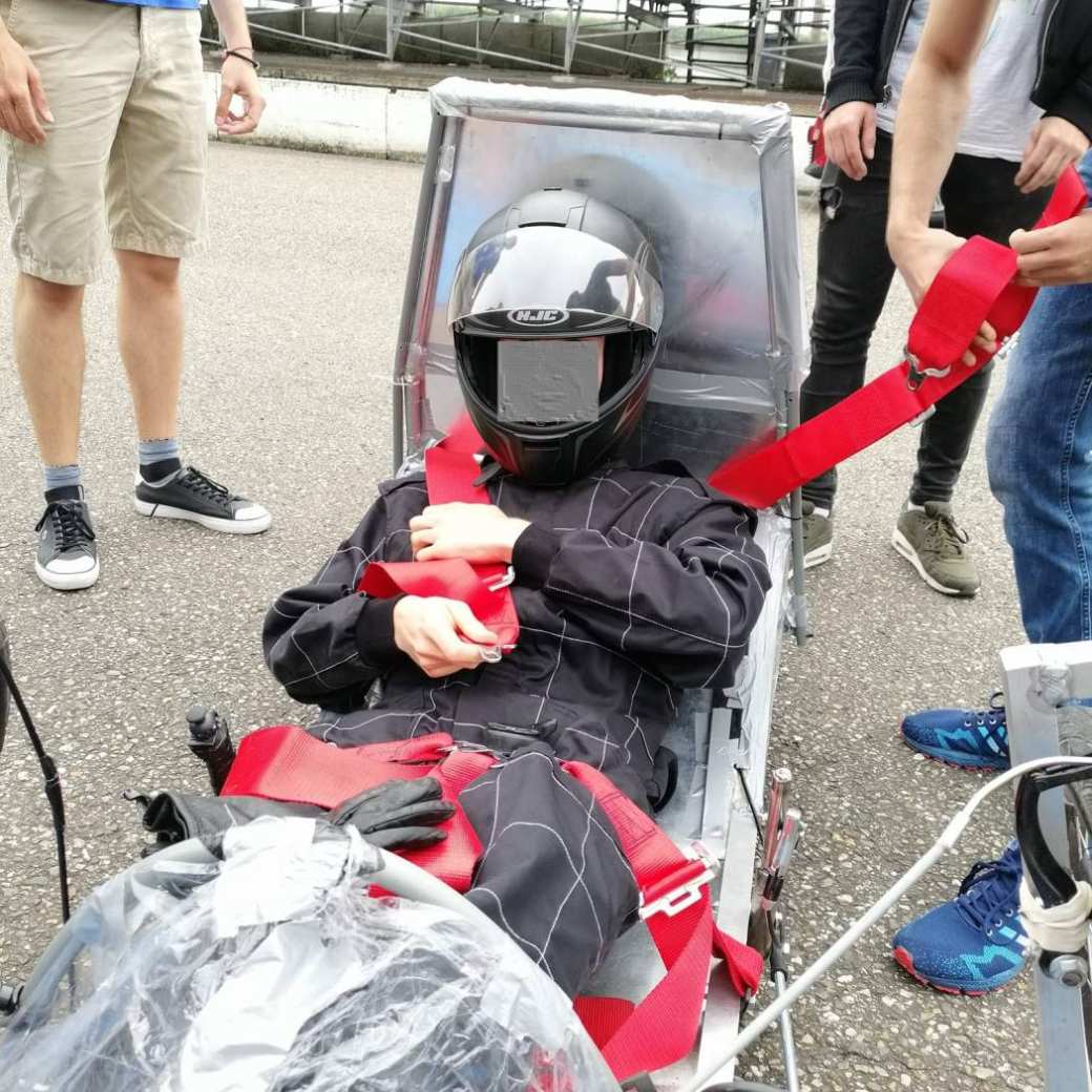 Sfeerbeeld van de 12e editie van de HAN Ecomarathon met coureur