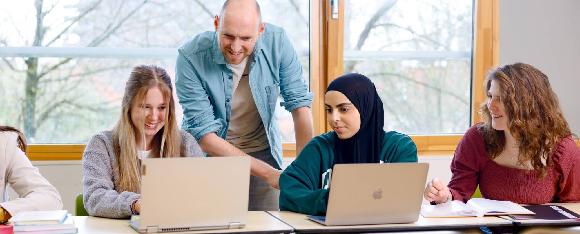 HAN Academie Educatie, Pabo, Pabo-ALO, ALPO, voltijd en deeltijd, studenten in lokaal begeleiding van docent, 2024