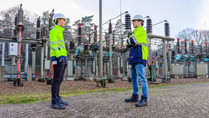 studenten operational network program bij energiecentrale alliander