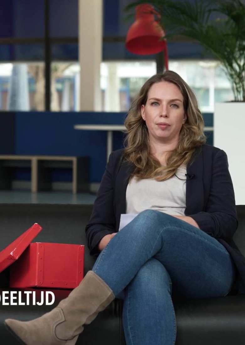 Bankvideo met Rebecca Vroom student Accountancy deeltijd AD