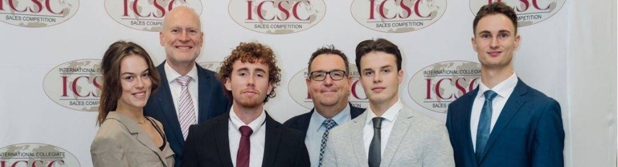 HAN salesstudenten en -docenten tijdens de International Collegiate Sales Competition (ICSC) in Orlando.