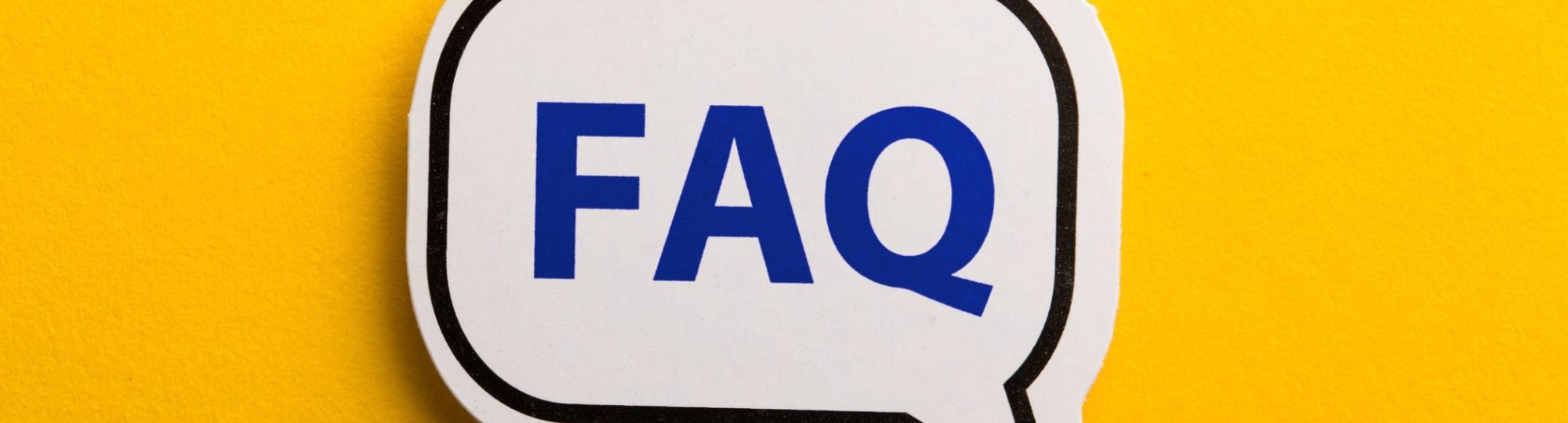 faq veelgestelde vragen geel