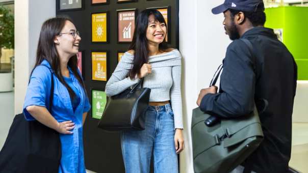 Studenten bespreken de Sustainable Development Goals van de Verenigde Naties voor een future proof bedrijfsleven