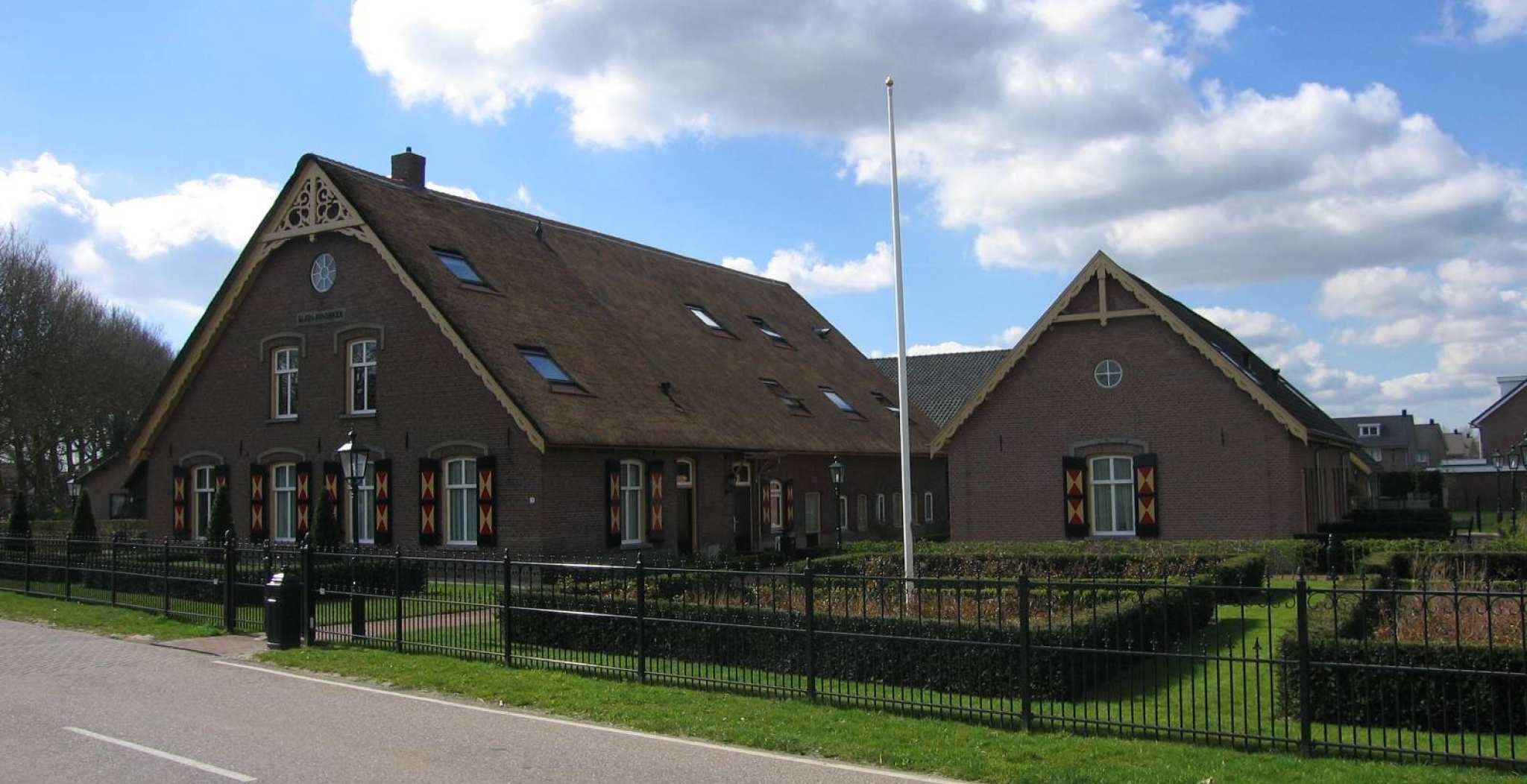 Het monumentale pand Klein Sonsbeek in Werkhoven.