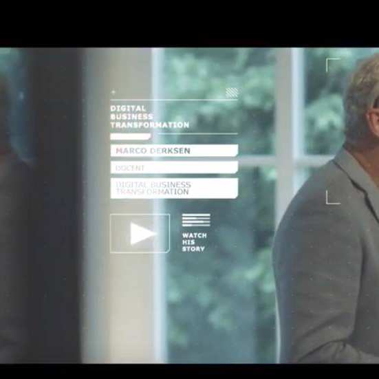 Digital Business Transformation opleidingsvideo