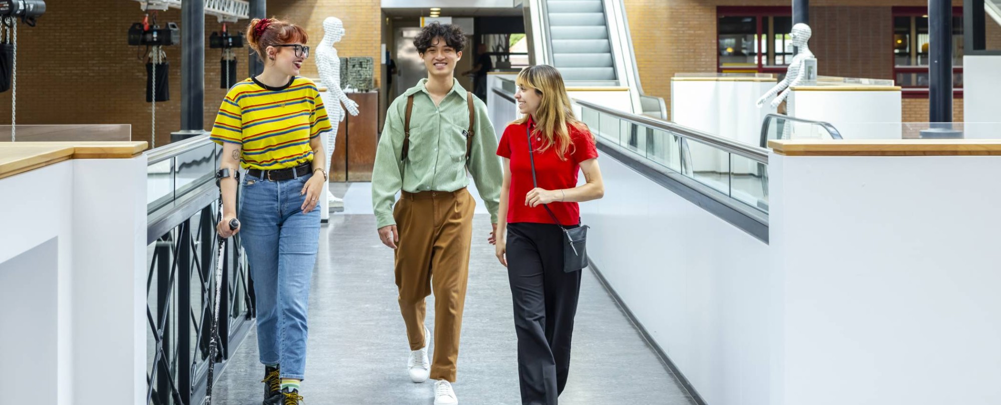 Studenten van de tweejarige hbo-opleiding