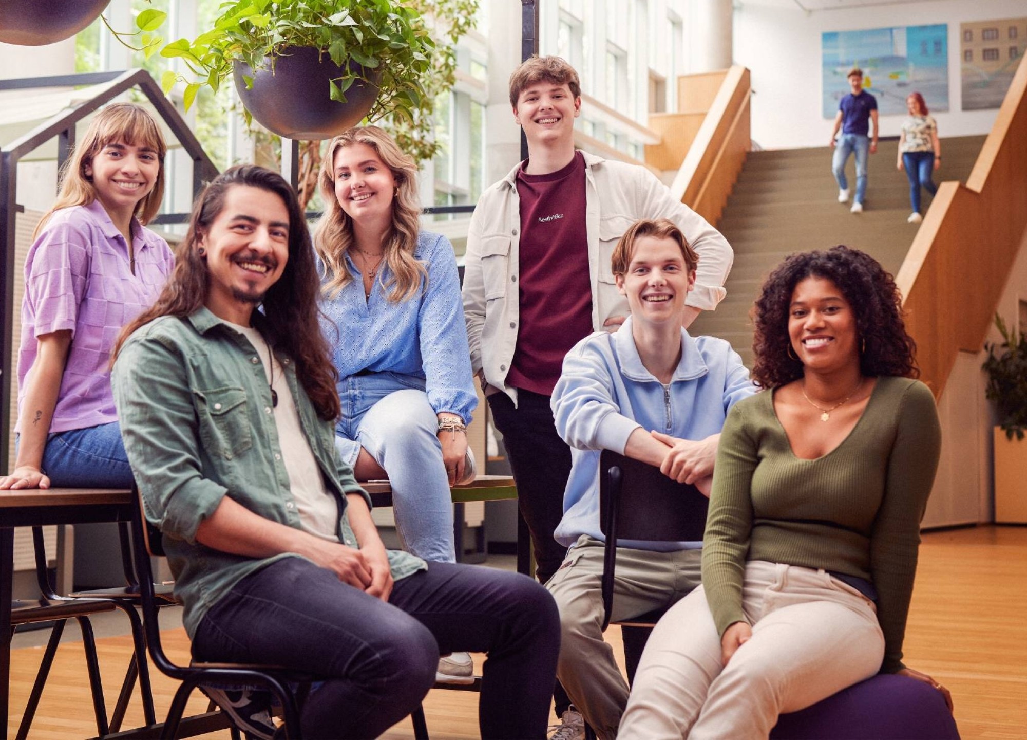 studenten welkom open dag han