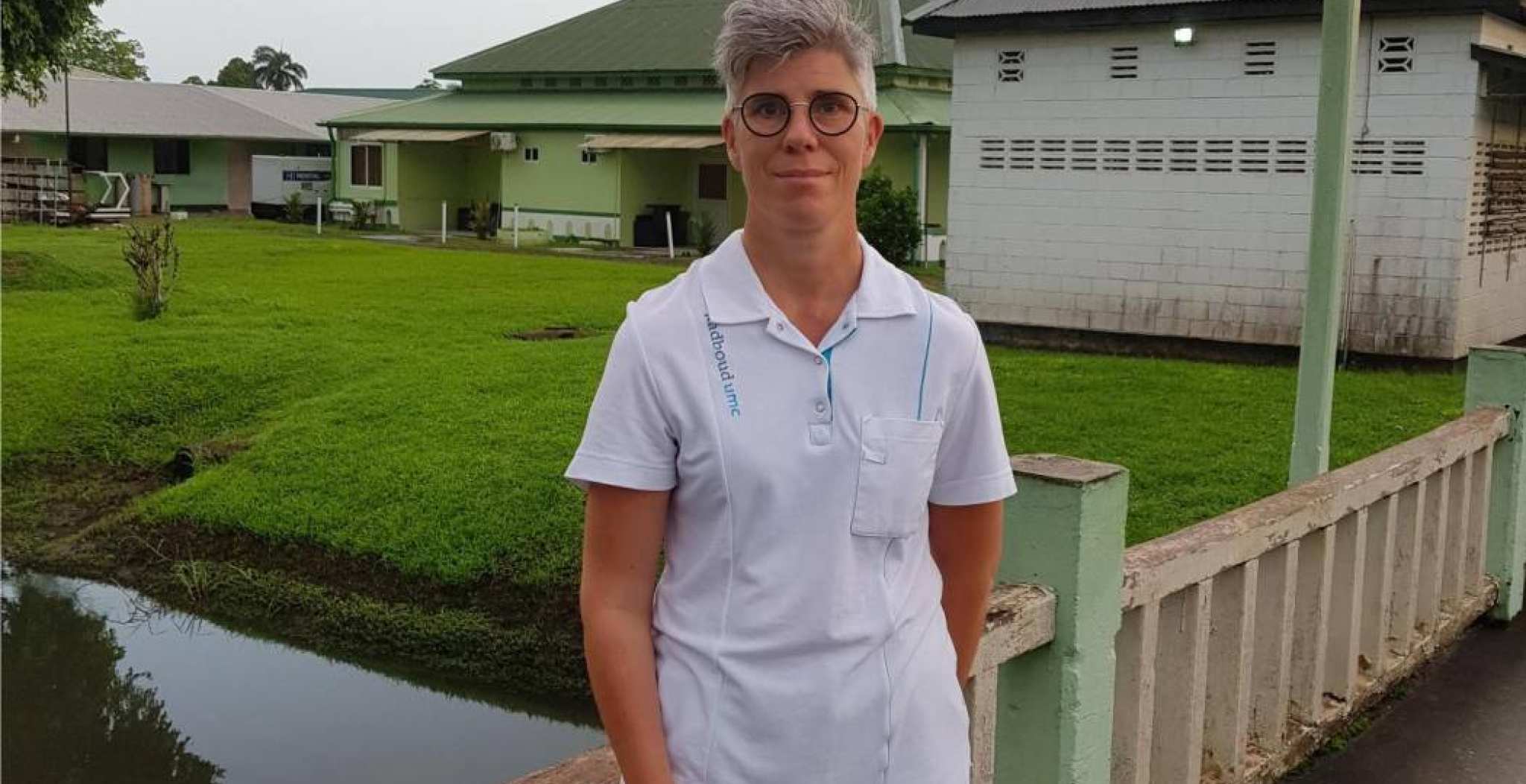 Renata Huisman in Suriname met de COVID hulpmissie