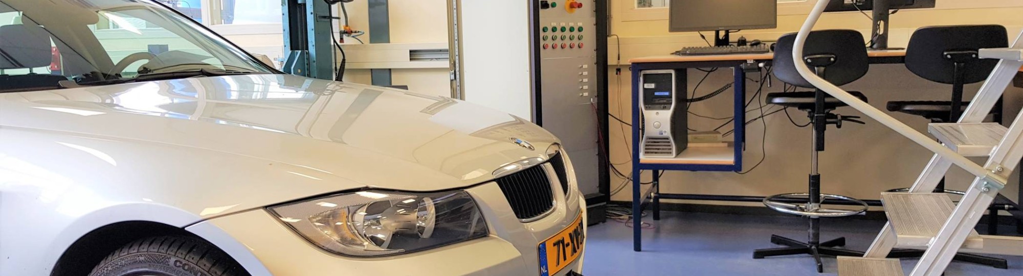 testopstelling BMW