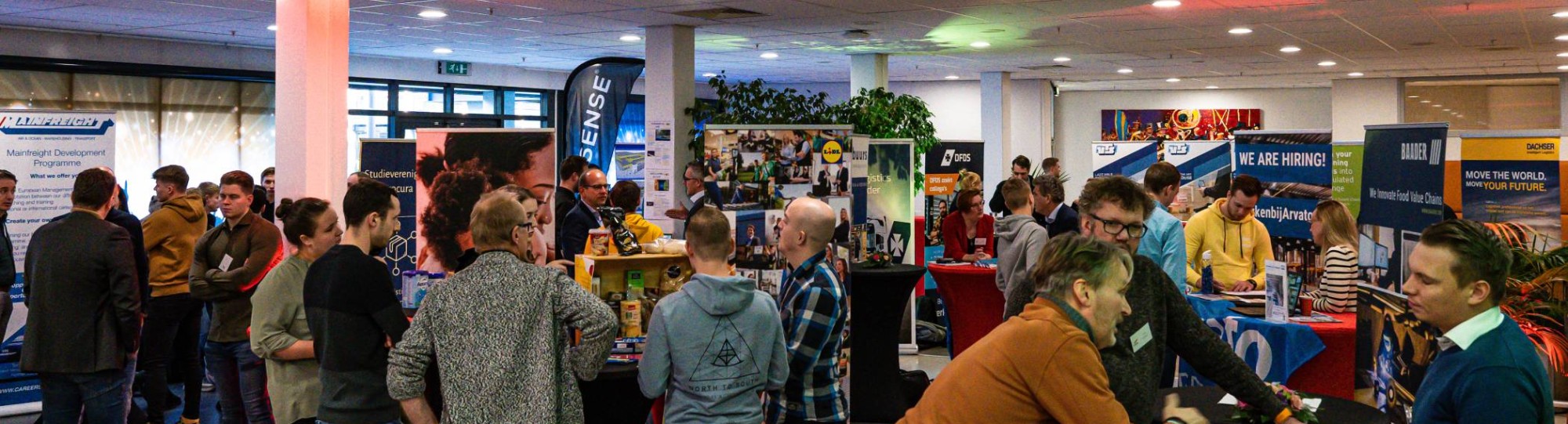 Foto gemaakt tijdens de Inspiratiedag en Netwerkborrel op de HAN Campus in Arnhem