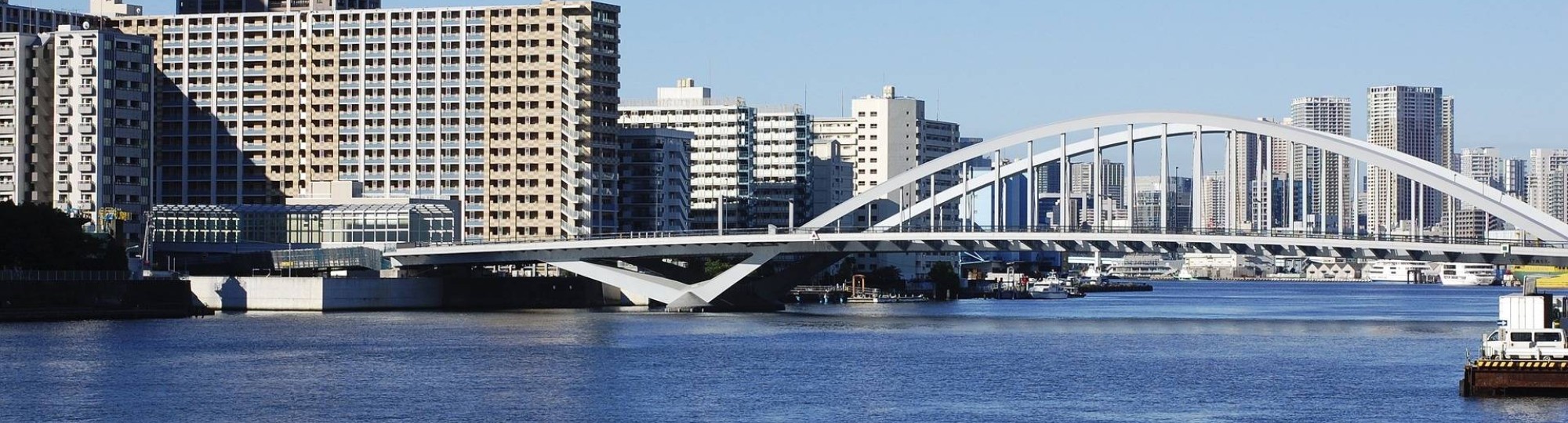 Civiele techniek Japan brug stad stedenbouw