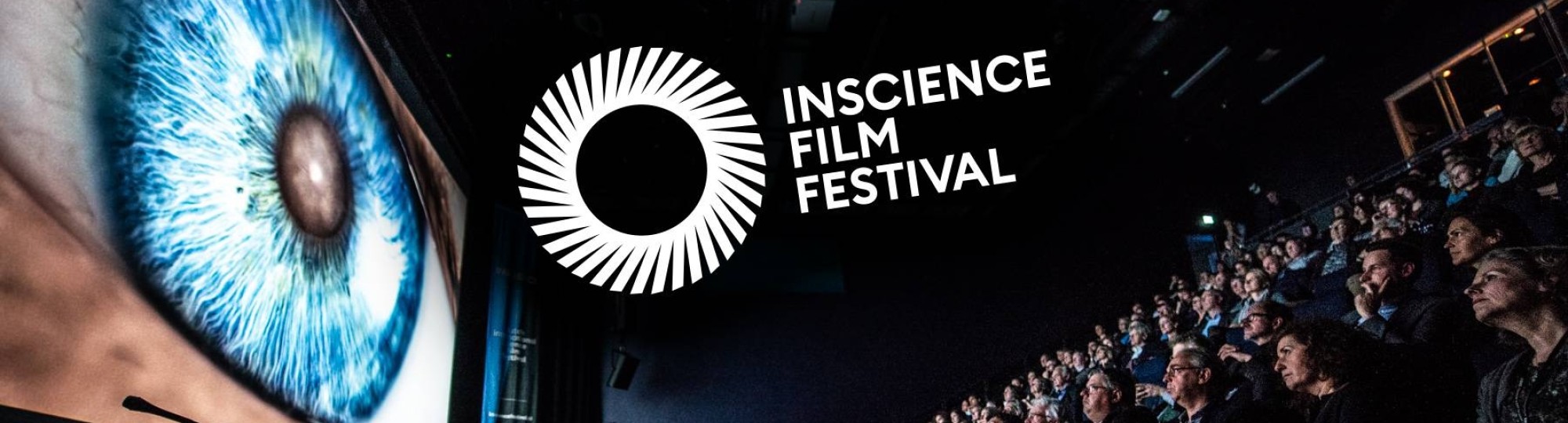 Logo en sfeerbeeld InScience filmfestival Nijmegen editie 2024.