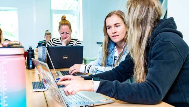 studenten alo deeltijd in klas Papendal