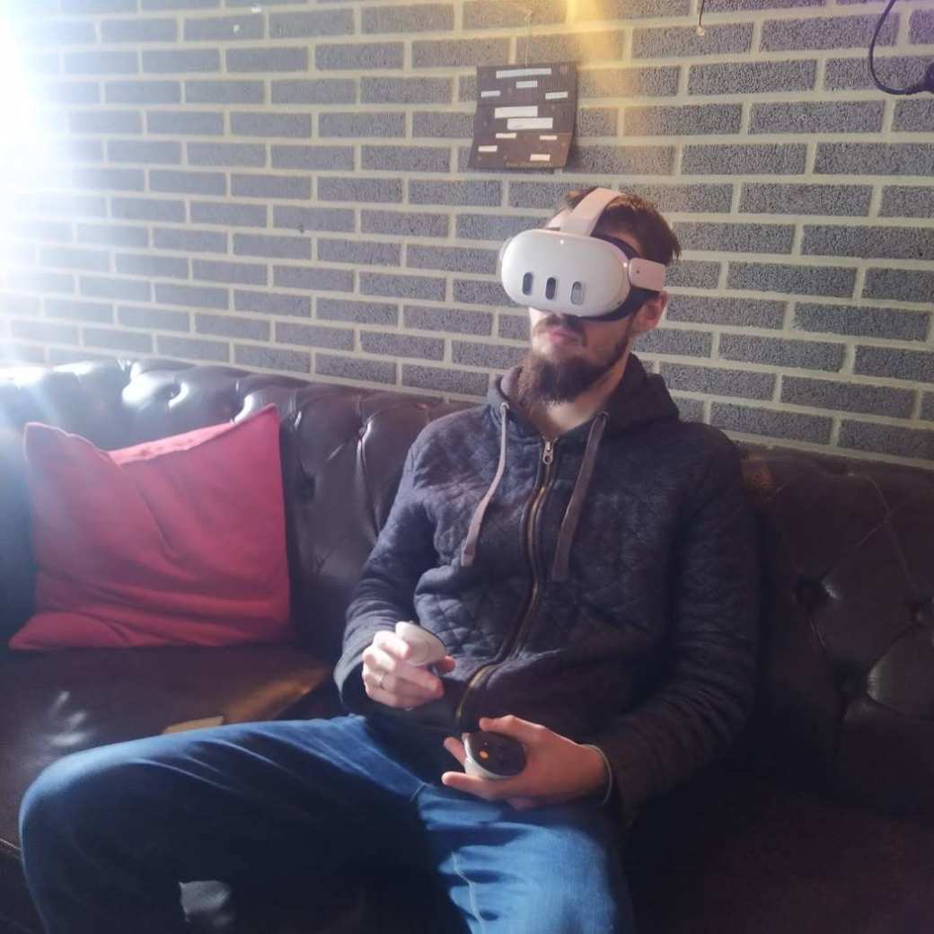 Daan van Velsen test de game