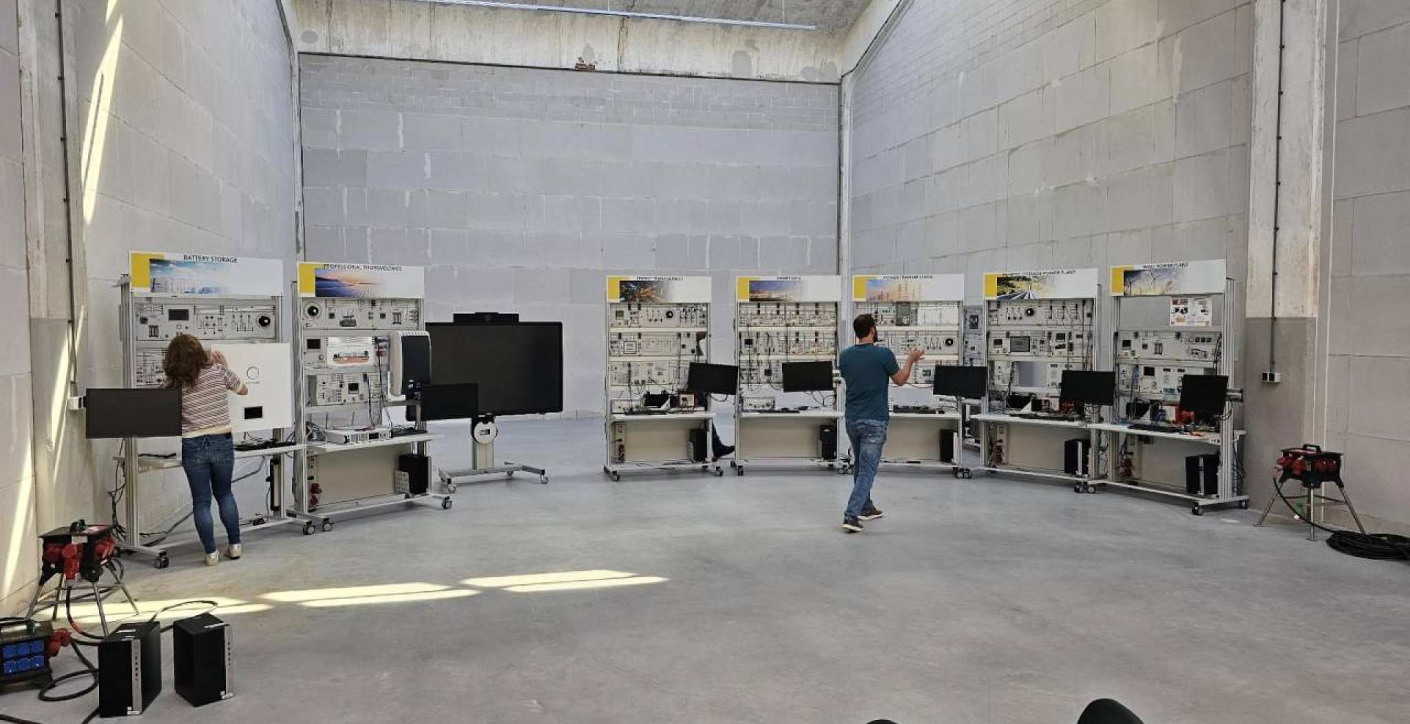 Ter gelegenheid van de opening van Nationaal Expertisecentrum Netcongestie is de Lucas Nulle-opstelling tijdelijk naar deze locatie verhuisd.