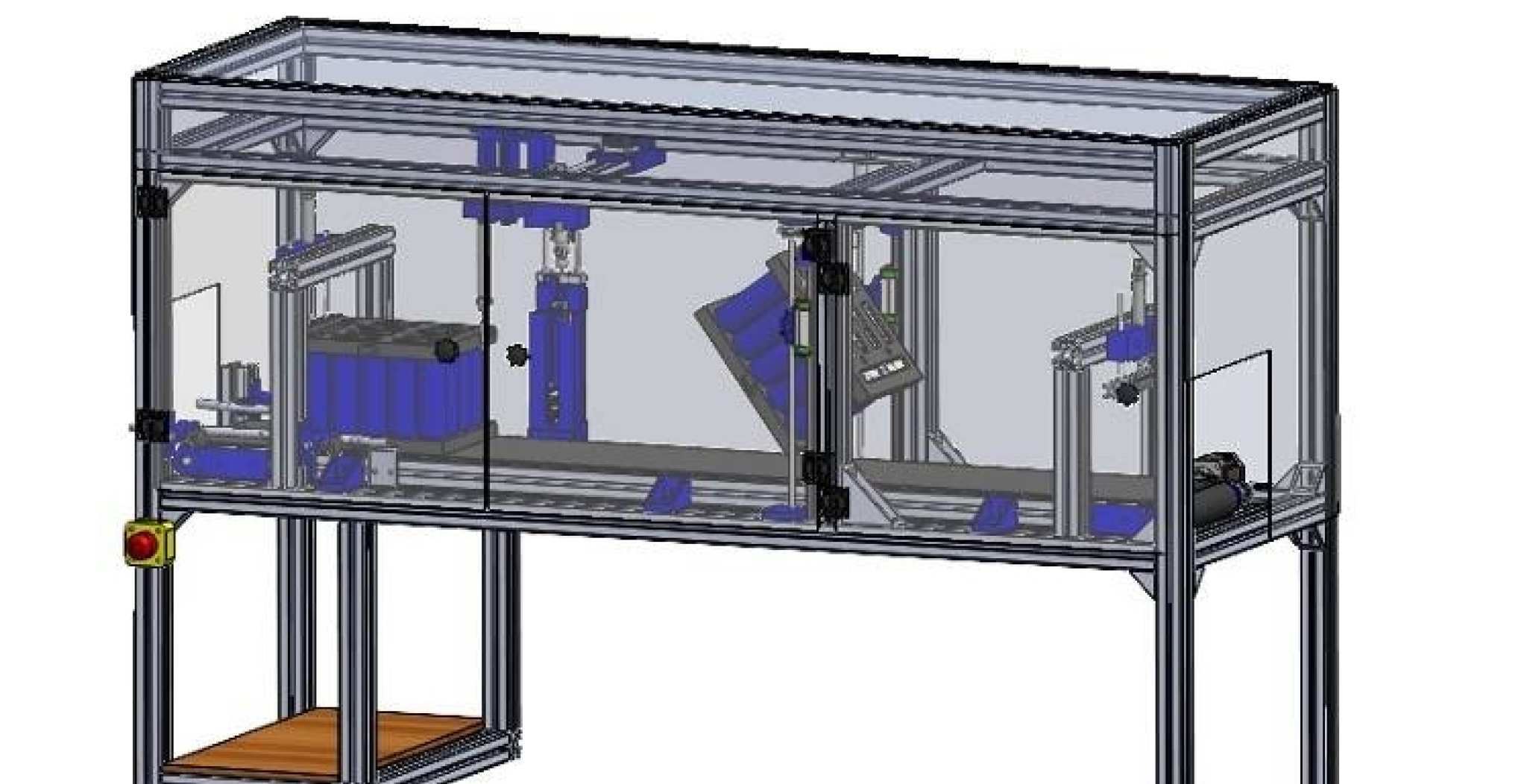 Constructie gemaakt door studenten van de minor machinebouw