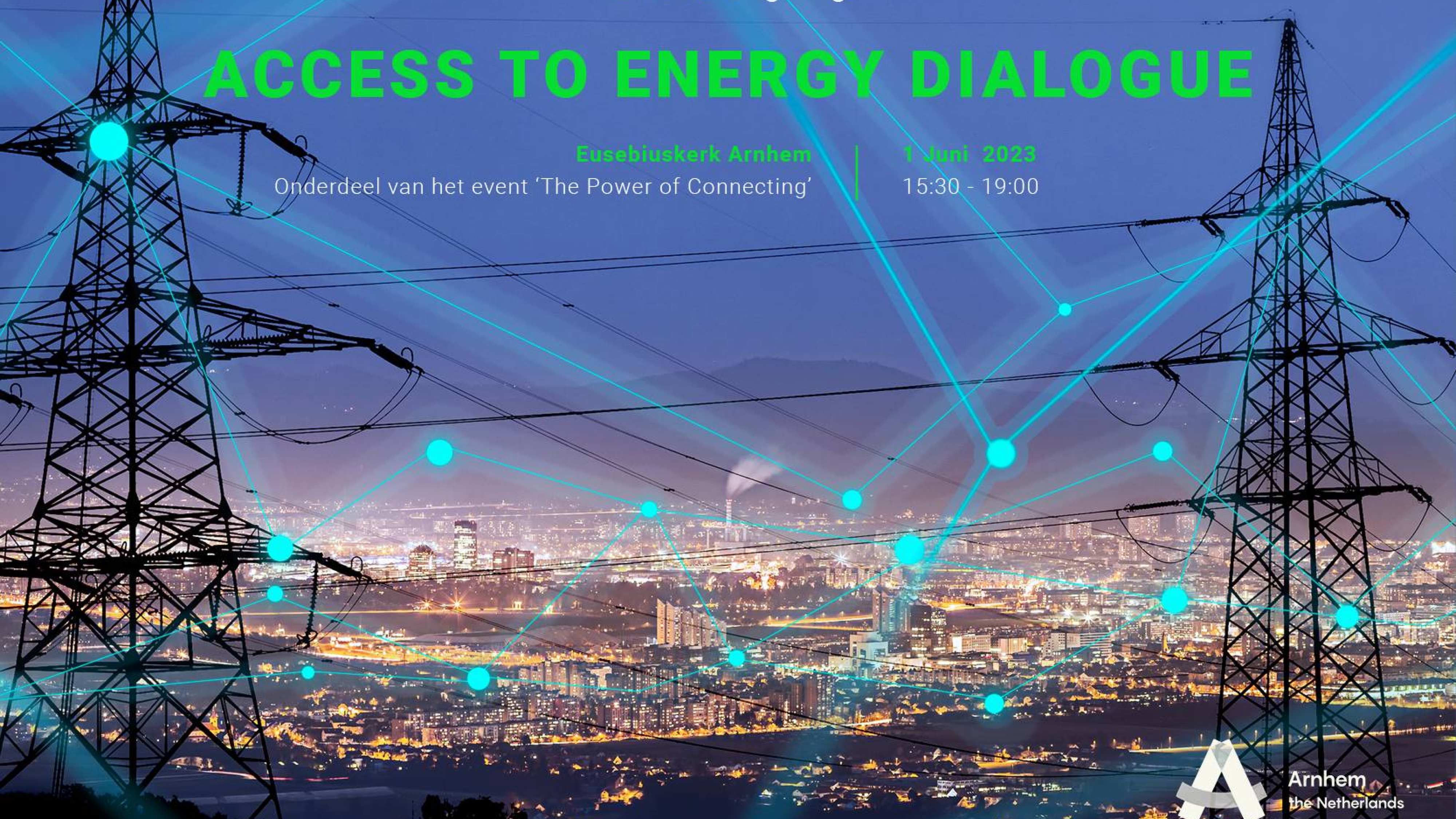 Beeldmerk van het event Acces to Energy Dialogue op 1 juni 2023.