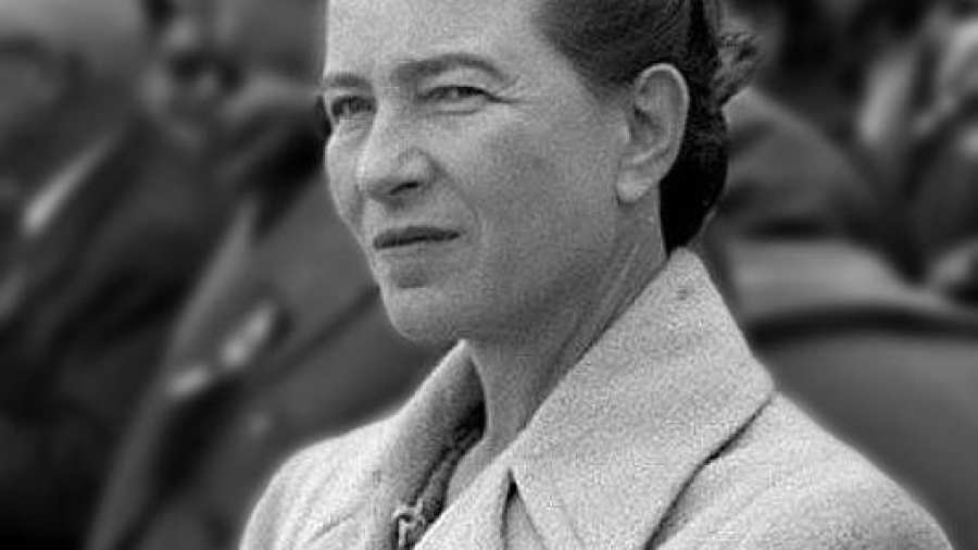 Filosoof Simone De Beauvoir